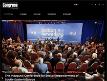 Tablet Screenshot of congresstravel.me
